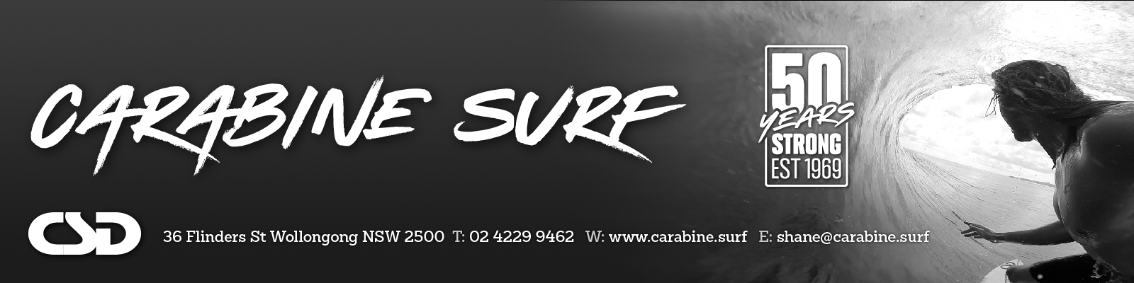 Carabine Banner Carabine Surf Web Banner
